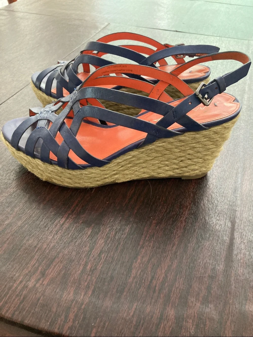 Via Spiga Mabel Espadrille Wedge Sandals